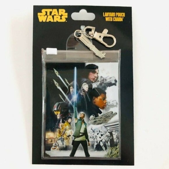 Disney Parks - Star Wars - Lanyard Pouch with Charm - Picture 1 of 3